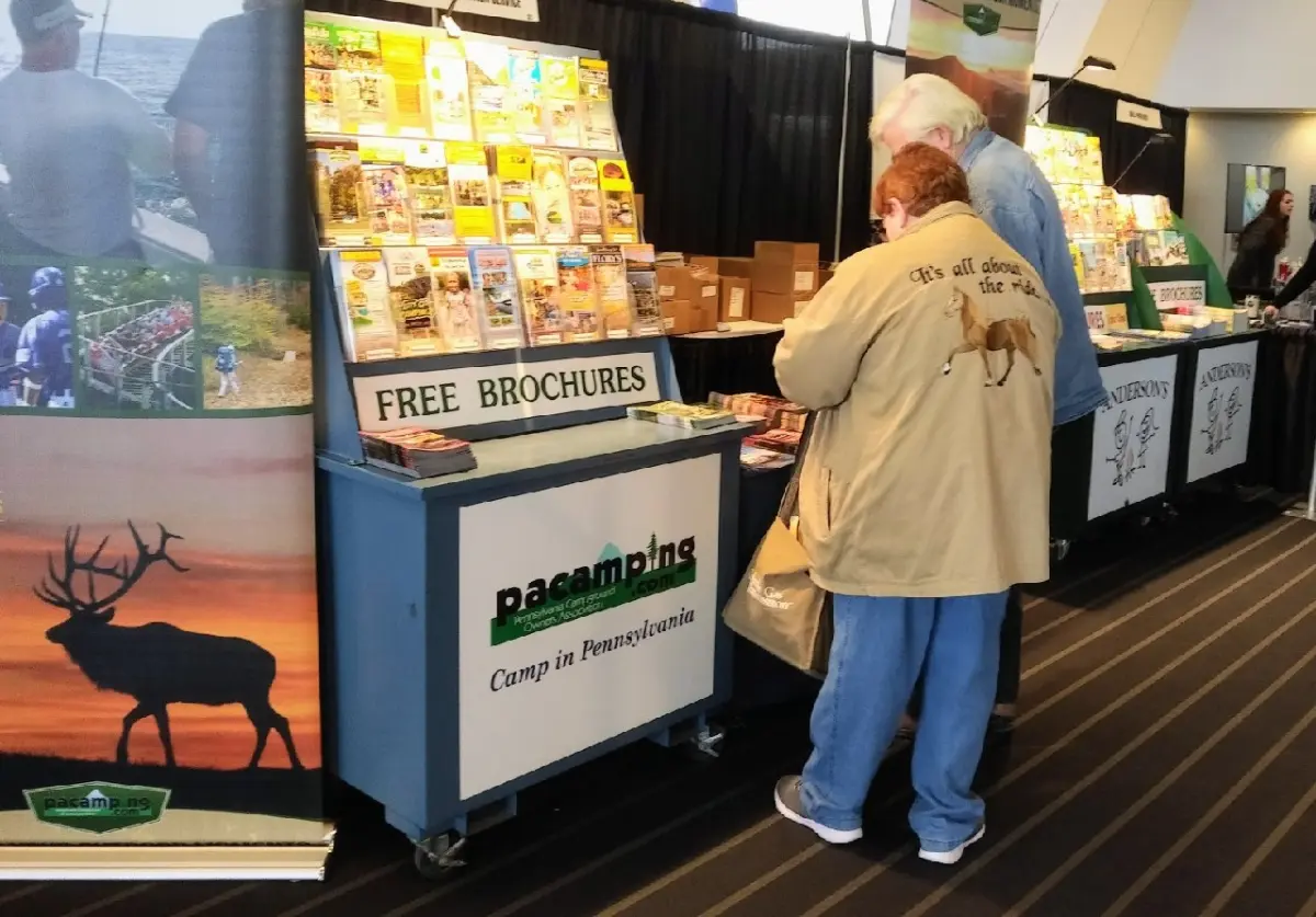 Merchantry Brochure at Pittsburg RV Show