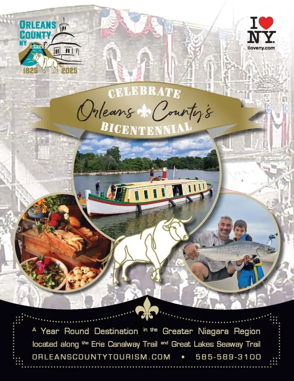 Orleans County Tourism travel guide cover